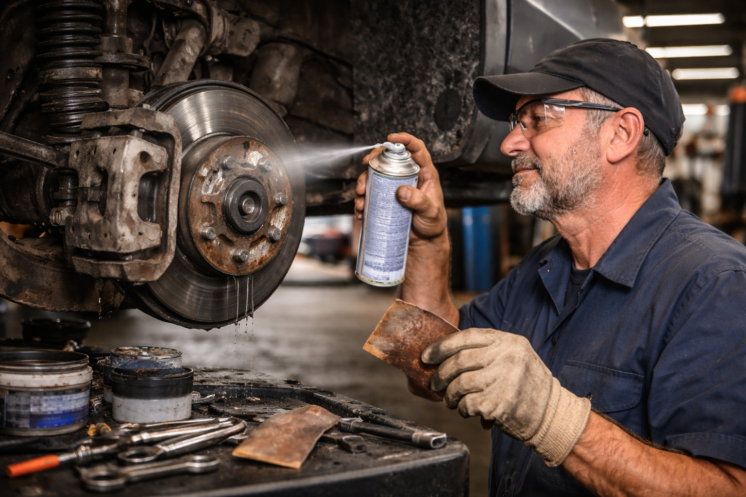 squeaky brake fix without replacement