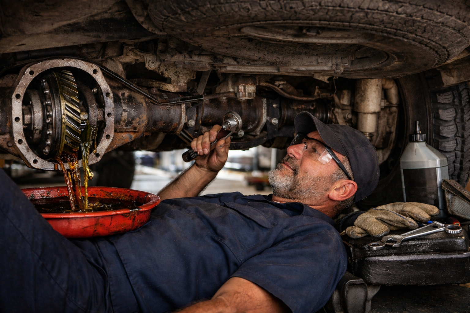 differential fluid change service cost